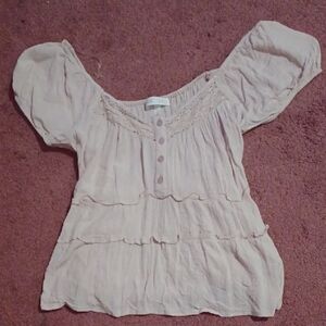 Women's Light Pink Top